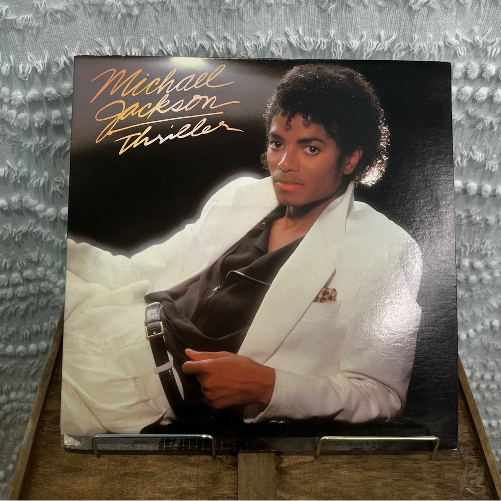 Michael Jackson Thriller album. Original vintage with cool sleeve!